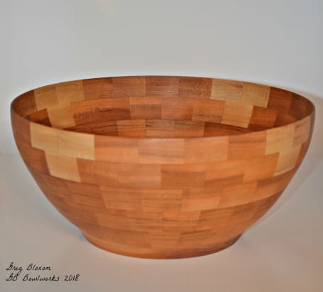 Hand turned wooden bowls